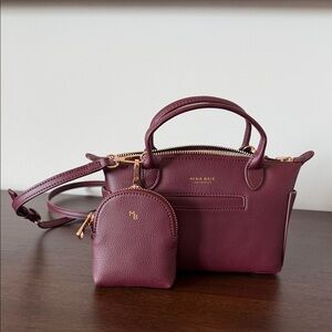 Mina Baie Emmy Vegan Micro Purse and Clip Pouch
